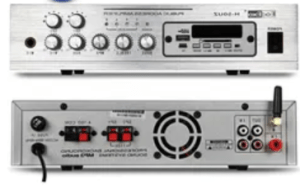 Amplifier 60W BT-60WT with 2 Zones Control Volume مضخم صوت 60 واط