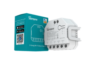 SONOFF DUALR3 Relay Module Wifi DIY MINI Switch Two Way Power Metering Smart Home 2 Gang/ Way Switch